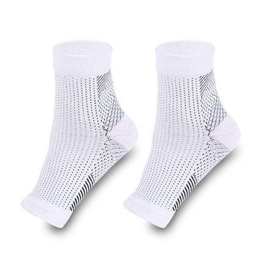 Compression Relief Open Toe Nano Ankle Socks - product view for ankle support