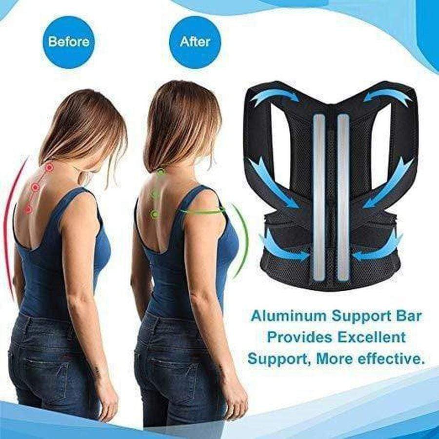 Women's Adjustable Posture Corrector Back Brace Shoulder Lumbar Spine Support Posture Corrector upliftex