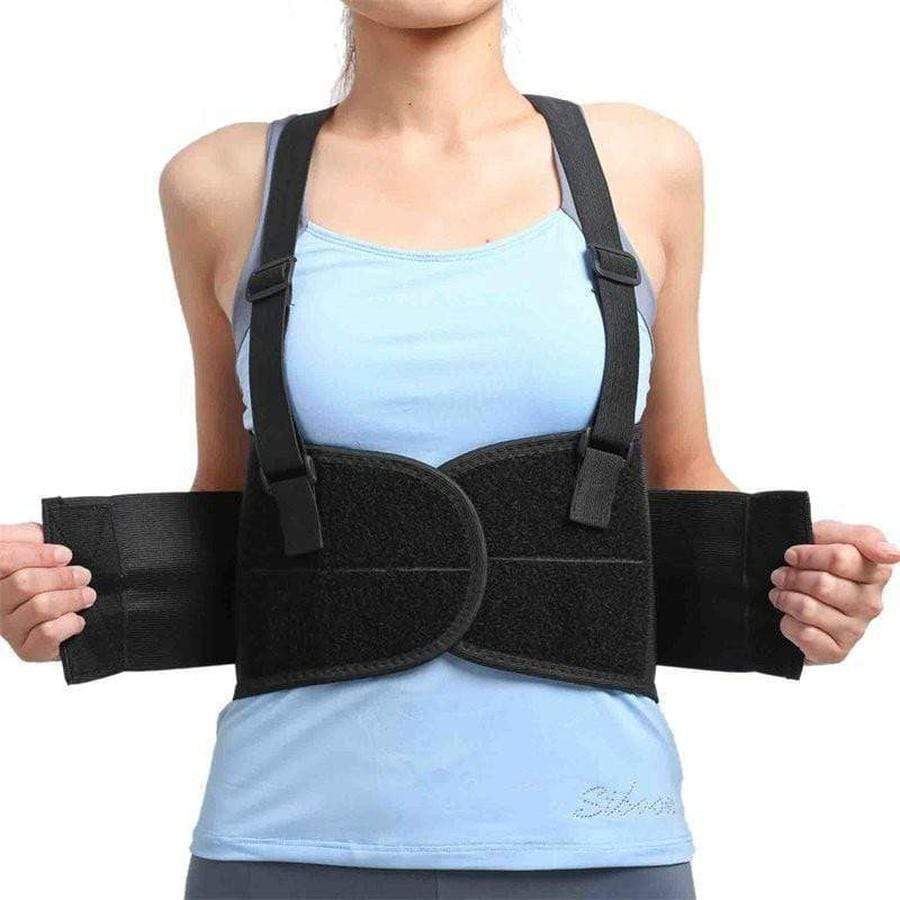 Women's Back Brace with Suspenders - Lumbar Support Improve Posture Back Brace upliftex 2XL