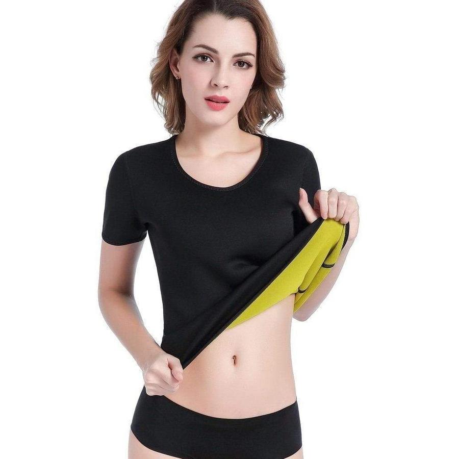 Womens's Sauna Shirt - Sweat Faster ~ Improve Your Figure!
